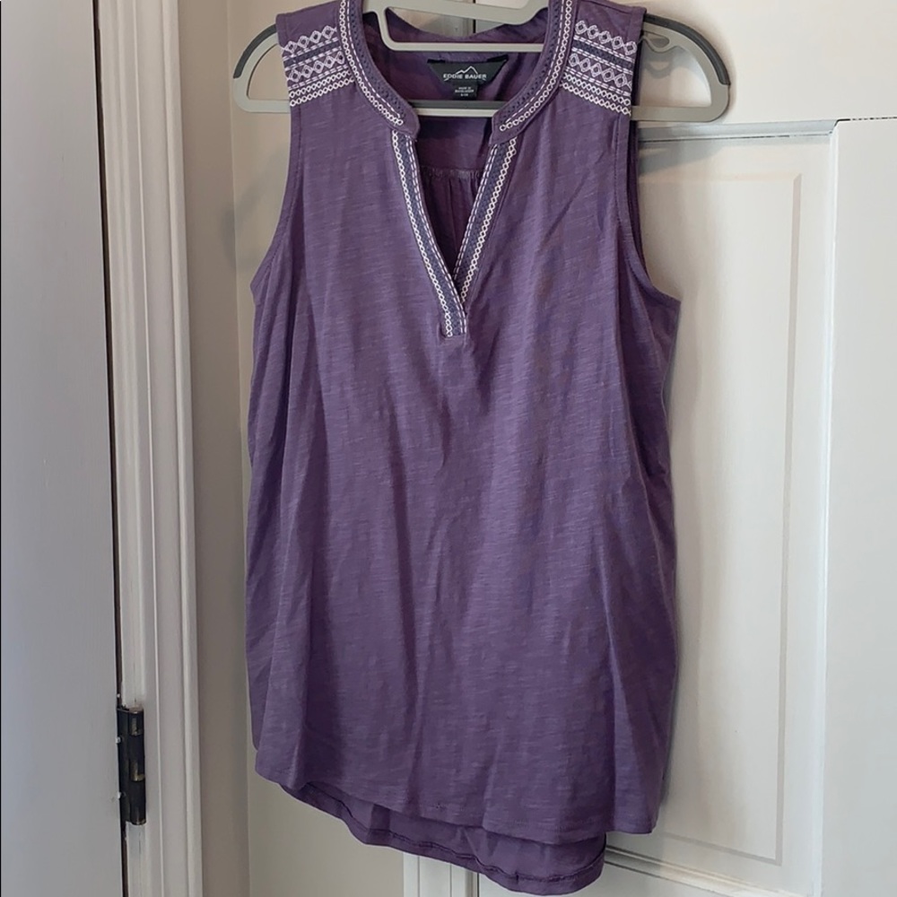Purple Eddie Bauer Tank Top